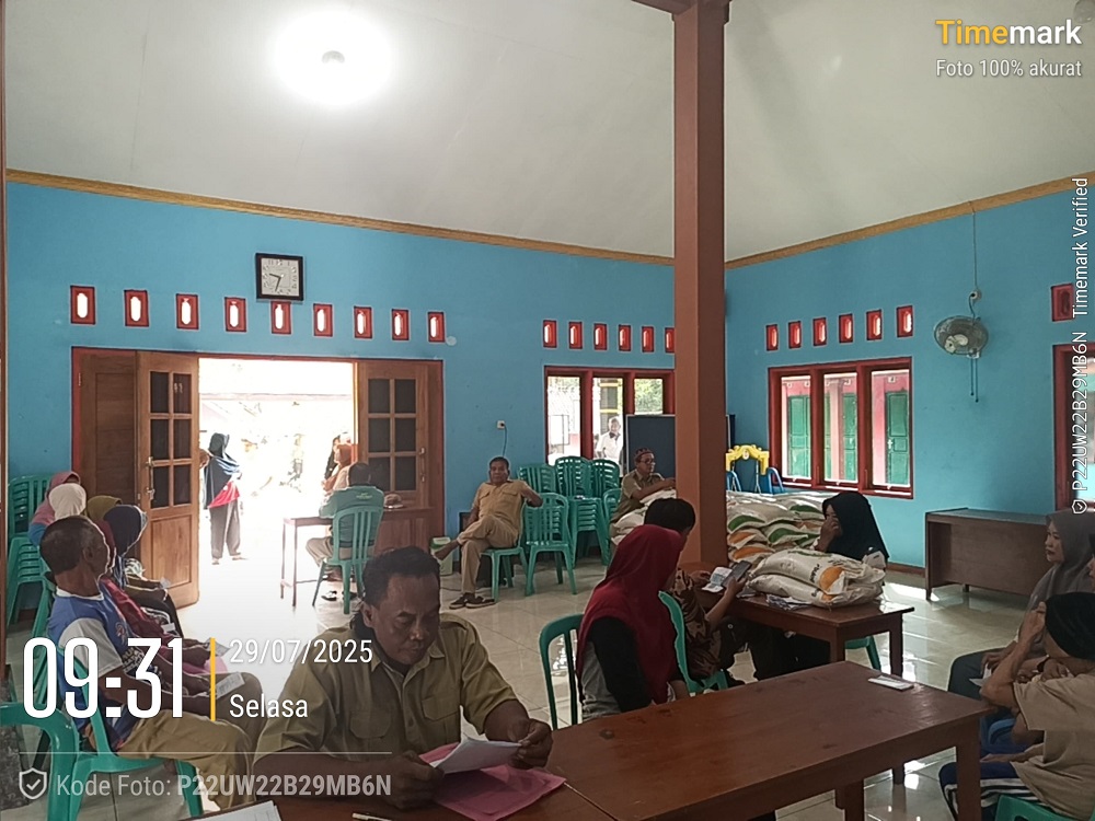 Pembagian Bantuan Pangan Juni-Juli 2025
